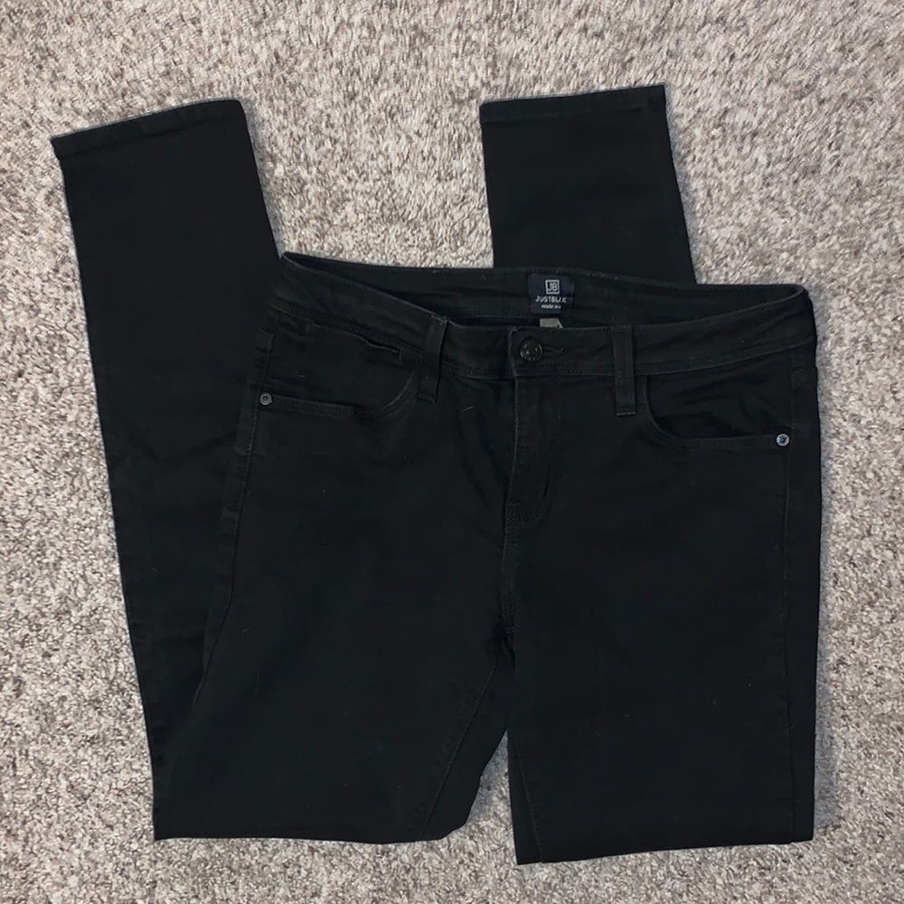 Just black denim jeans- resale